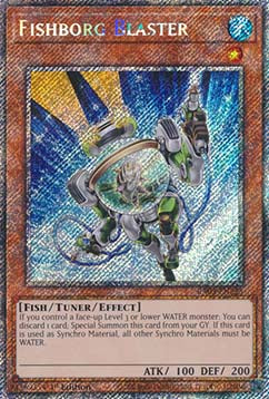 Fishborg Blaster (V.1 - Platinum Secret Rare)⁣ - Quarter Century Bonanza⁣ (Platinum Secret Rare)⁣ [225]