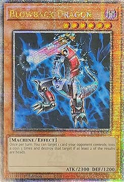 Blowback Dragon (V.2 - Quarter Century Secret Rare)⁣ - Quarter Century Bonanza⁣ (Quarter Century Secret Rare)⁣ [138]