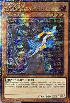 Night Assailant (V.2 - Quarter Century Secret Rare)⁣ - Quarter Century Bonanza⁣ (Quarter Century Secret Rare)⁣ [139]