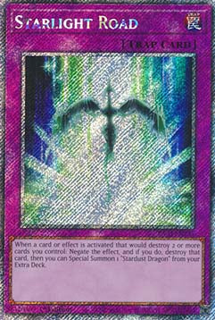 Starlight Road (V.1 - Platinum Secret Rare)⁣ - Quarter Century Bonanza⁣ (Platinum Secret Rare)⁣ [235]
