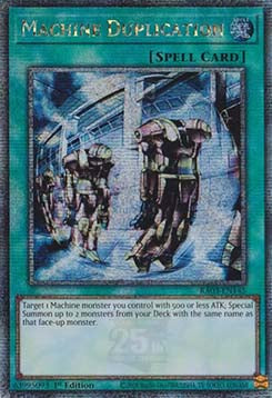Machine Duplication (V.2 - Quarter Century Secret Rare)⁣ - Quarter Century Bonanza⁣ (Quarter Century Secret Rare)⁣ [145]