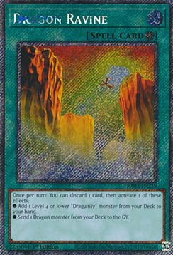 Dragon Ravine (V.1 - Platinum Secret Rare)⁣ - Quarter Century Bonanza⁣ (Platinum Secret Rare)⁣ [248]
