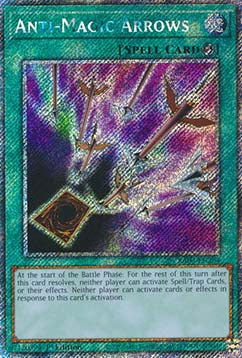 Anti-Magic Arrows (V.1 - Platinum Secret Rare)⁣ - Quarter Century Bonanza⁣ (Platinum Secret Rare)⁣ [264]