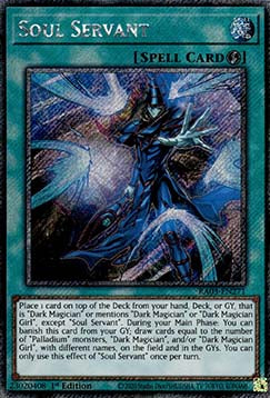 Soul Servant (V.1 - Platinum Secret Rare) - Quarter Century Bonanza (Platinum Secret Rare) [RA03-271]