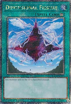 Dimensional Fissure (V.2 - Quarter Century Secret Rare)⁣ - Quarter Century Bonanza⁣ (Quarter Century Secret Rare)⁣ [163]