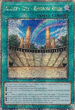 Ancient City - Rainbow Ruins (V.2 - Quarter Century Secret Rare)⁣ - Quarter Century Bonanza⁣ (Quarter Century Secret Rare)⁣ [181]