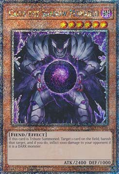 Caius the Shadow Monarch (V.2 - Quarter Century Secret Rare)⁣ - Quarter Century Bonanza⁣ (Quarter Century Secret Rare)⁣ [194]