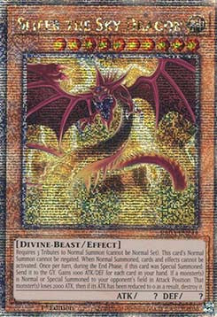Slifer the Sky Dragon (V.2 - Quarter Century Secret Rare)⁣ - Quarter Century Bonanza⁣ (Quarter Century Secret Rare)⁣ [244]