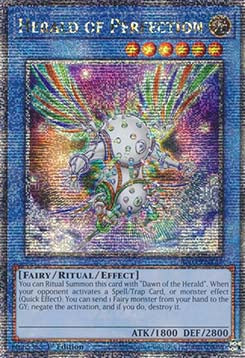 Herald of Perfection (V.2 - Quarter Century Secret Rare)⁣ - Quarter Century Bonanza⁣ (Quarter Century Secret Rare)⁣ [237]