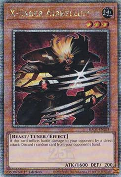 X-Saber Airbellum (V.2 - Quarter Century Secret Rare)⁣ - Quarter Century Bonanza⁣ (Quarter Century Secret Rare)⁣ [221]