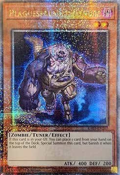 Plaguespreader Zombie (V.2 - Quarter Century Secret Rare)⁣ - Quarter Century Bonanza⁣ (Quarter Century Secret Rare)⁣ [207]