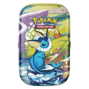 Prismatic Evolutions: Vaporeon Mini Tin⁣ - Prismatic Evolutions