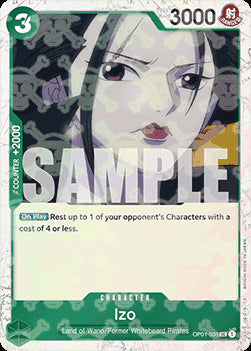 Izo (OP01-033) (V.2)⁣ - The Best⁣ (Uncommon)⁣ [OP01-033]