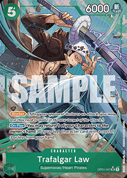 Trafalgar Law (OP01-047) (V.2)⁣ - The Best⁣ (Alternate Art)⁣ [OP01-047]