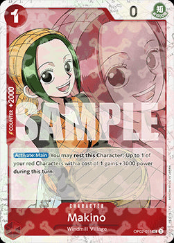 Makino (OP02-015) (V.2)⁣ - The Best⁣ (Uncommon)⁣ [OP02-015]