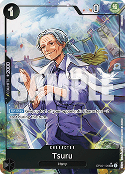 Tsuru (OP02-106) (V.3) - The Best (Uncommon) [PRB01-OP02-106]