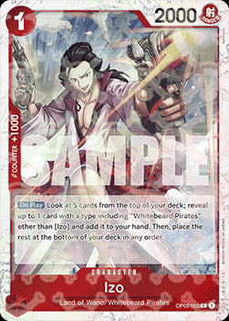 Izo (OP03-003) (V.2)⁣ - The Best⁣ (Rare)⁣ [OP03-003]