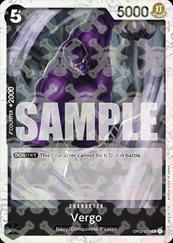 Vergo (OP03-079) (V.2)⁣ - The Best⁣ (Uncommon)⁣ [OP03-079]