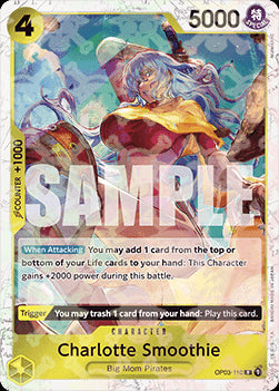Charlotte Smoothie (OP03-110) (V.2)⁣ - The Best⁣ (Rare)⁣ [OP03-110]