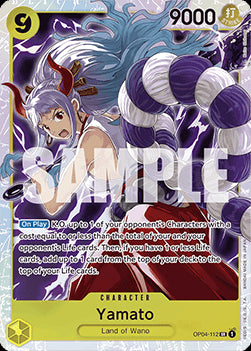 Yamato (OP04-112) (V.1)⁣ - The Best⁣ (Super Rare)⁣ [OP04-112]