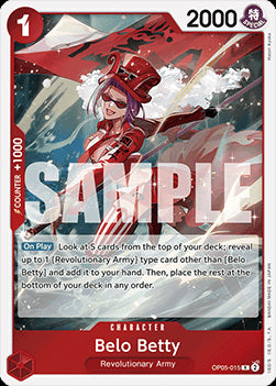 Belo Betty (OP05-015) (V.1)⁣ - The Best⁣ (Rare)⁣ [OP05-015]