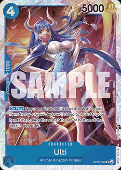 Ulti (OP05-043) (V.1) - The Best (Super Rare) [PRB01-OP05-043]
