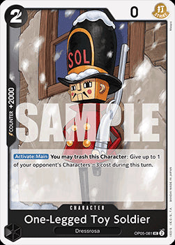 One-Legged Toy Soldier (OP05-081) (V.1) - The Best (Uncommon) [PRB01-OP05-081]