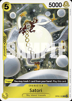 Satori (OP05-105) (V.1)⁣ - The Best⁣ (Rare)⁣ [OP05-105]
