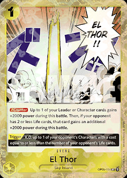 El Thor (OP05-114) (V.2)⁣ - The Best⁣ (Uncommon)⁣ [OP05-114]