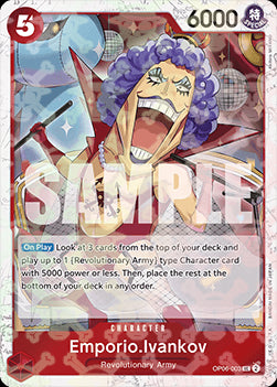Emporio.Ivankov (OP06-003) (V.2)⁣ - The Best⁣ (Uncommon)⁣ [OP06-003]
