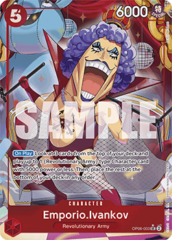 Emporio.Ivankov (OP06-003) (V.3) - The Best (Uncommon) [PRB01-OP06-003]