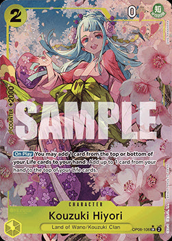 Kouzuki Hiyori (OP06-106) (V.2) - The Best (Alternate Art) [PRB01-OP06-106]