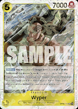 Wyper (OP06-114) (V.2)⁣ - The Best⁣ (Uncommon)⁣ [OP06-114]