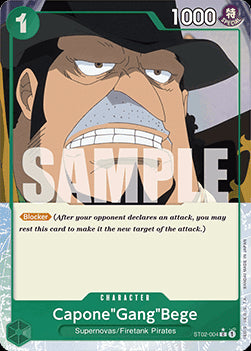 Capone"Gang"Bege (ST02-004) (V.3)⁣ - The Best⁣ (Common)⁣ [ST02-004]
