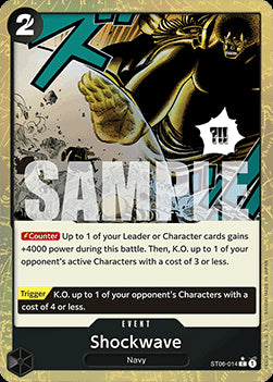 Shockwave (ST06-014) (V.3)⁣ - The Best⁣ (Common)⁣ [ST06-014]