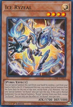 Ice Ryzeal (V.1 - Ultra Rare)⁣ - Crossover Breakers⁣ (Ultra Rare)⁣ [003]