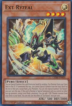 Ext Ryzeal (V.1 - Ultra Rare)⁣ - Crossover Breakers⁣ (Ultra Rare)⁣ [004]