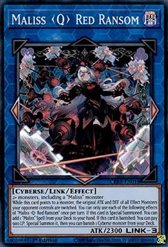 Maliss Q Red Ransom (V.1 - Super Rare)⁣ - Crossover Breakers⁣ (Super Rare)⁣ [018]