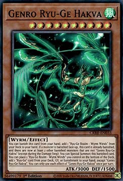 Genro Ryu-Ge Hakva - Crossover Breakers (Super Rare) [CRBR-033]