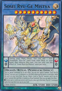 Sosei Ryu-Ge Mistva (V.1 - Ultra Rare)⁣ - Crossover Breakers⁣ (Ultra Rare)⁣ [034]