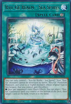 Ryu-Ge Realm - Sea Spires (V.1 - Rare)⁣ - Crossover Breakers⁣ (Rare)⁣ [038]