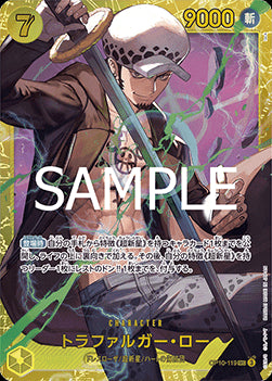 Trafalgar Law (OP10-119) (V.1)⁣ - Royal Blood (Non-English)⁣ (Secret Rare)⁣ [119]