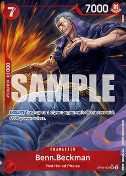 Benn.Beckman (OP09-009) (V.2) - Emperors in the New World (Alternate Art) [OP09-009]