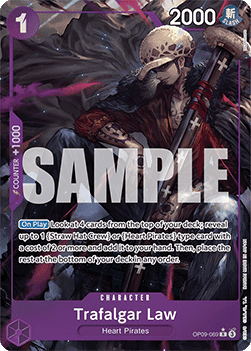 Trafalgar Law (OP09-069) (V.2) - Emperors in the New World (Alternate Art) [OP09-069]