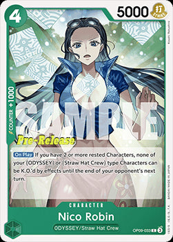 Nico Robin (OP09-033)⁣ - Promos: Emperors in the New World⁣ (Common)⁣ [033]