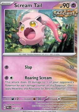 Scream Tail - Prismatic Evolutions (Uncommon) [PRE-042]