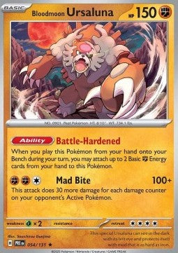 Bloodmoon Ursaluna - Prismatic Evolutions (Rare) [PRE-054]