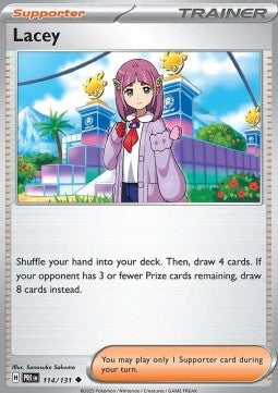 Lacey - Prismatic Evolutions (Uncommon) [PRE-114]