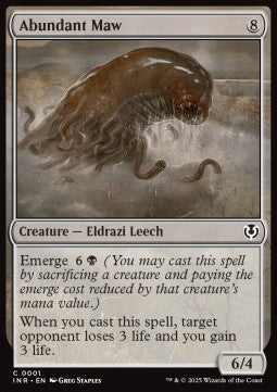 Abundant Maw - Innistrad Remastered (Common) [INR-1]