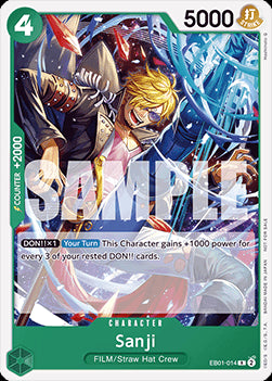 Sanji (EB01-014) (V.1)⁣ - Unnumbered Promos⁣ (Rare)⁣ [EB01-014]